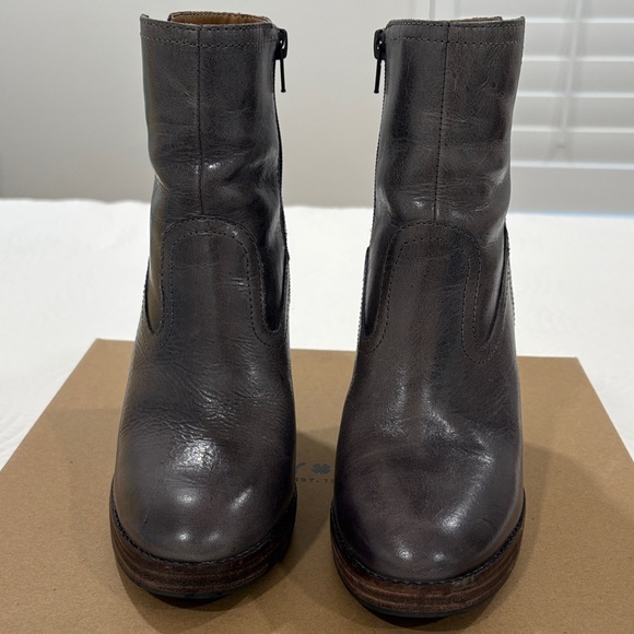 Lucky Brand Dark Gray Heeled Boots - Picture 3 of 10